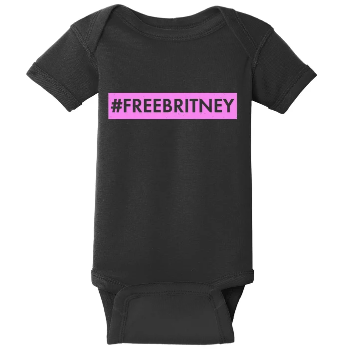 Free Britney Meme Movement Baby Bodysuit