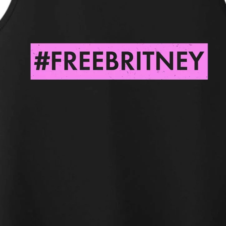 Free Britney Meme Movement Performance Tank