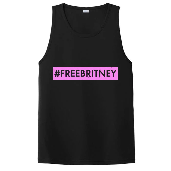 Free Britney Meme Movement Performance Tank