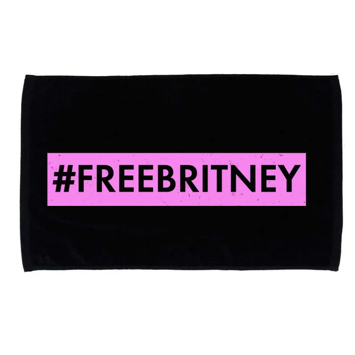 Free Britney Meme Movement Microfiber Hand Towel