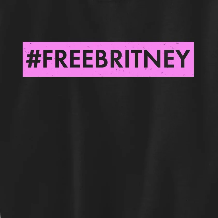 Free Britney Meme Movement Kids Sweatshirt