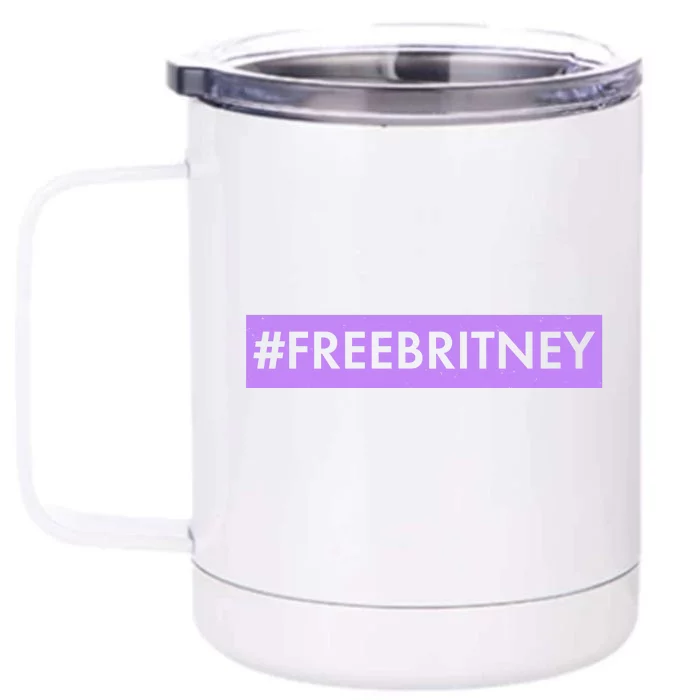 Free Britney Meme Movement Front & Back 12oz Stainless Steel Tumbler Cup