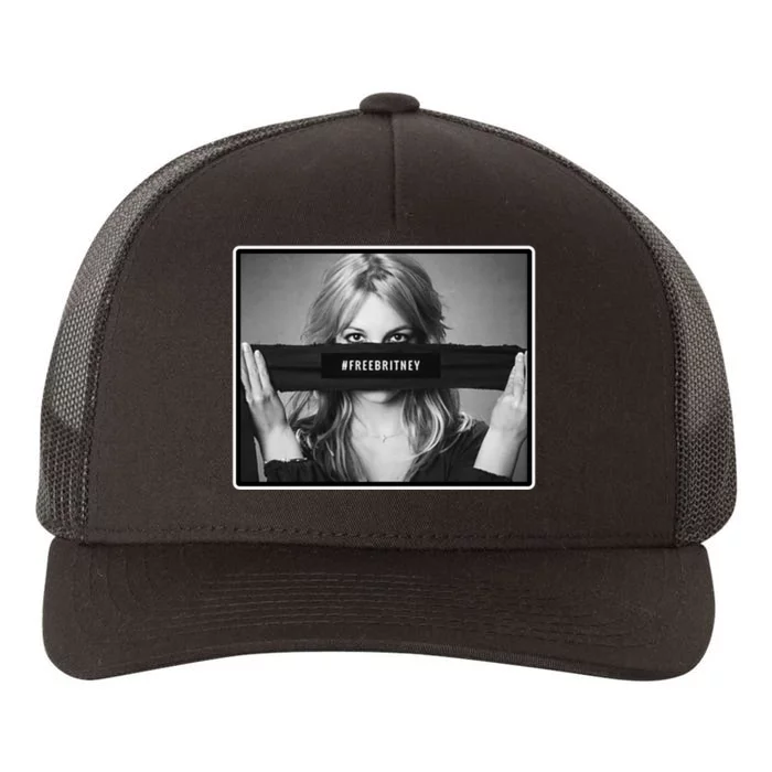 Free Britney Photo Support Yupoong Adult 5-Panel Trucker Hat