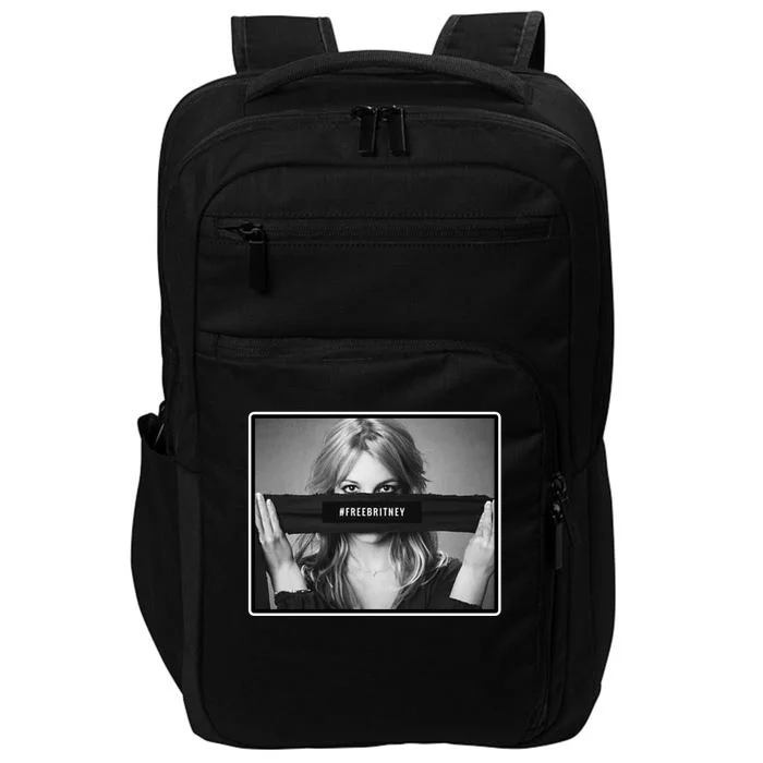 Free Britney Photo Support Impact Tech Backpack