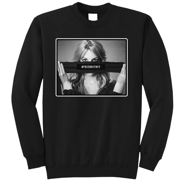 Free Britney Photo Support Tall Sweatshirt