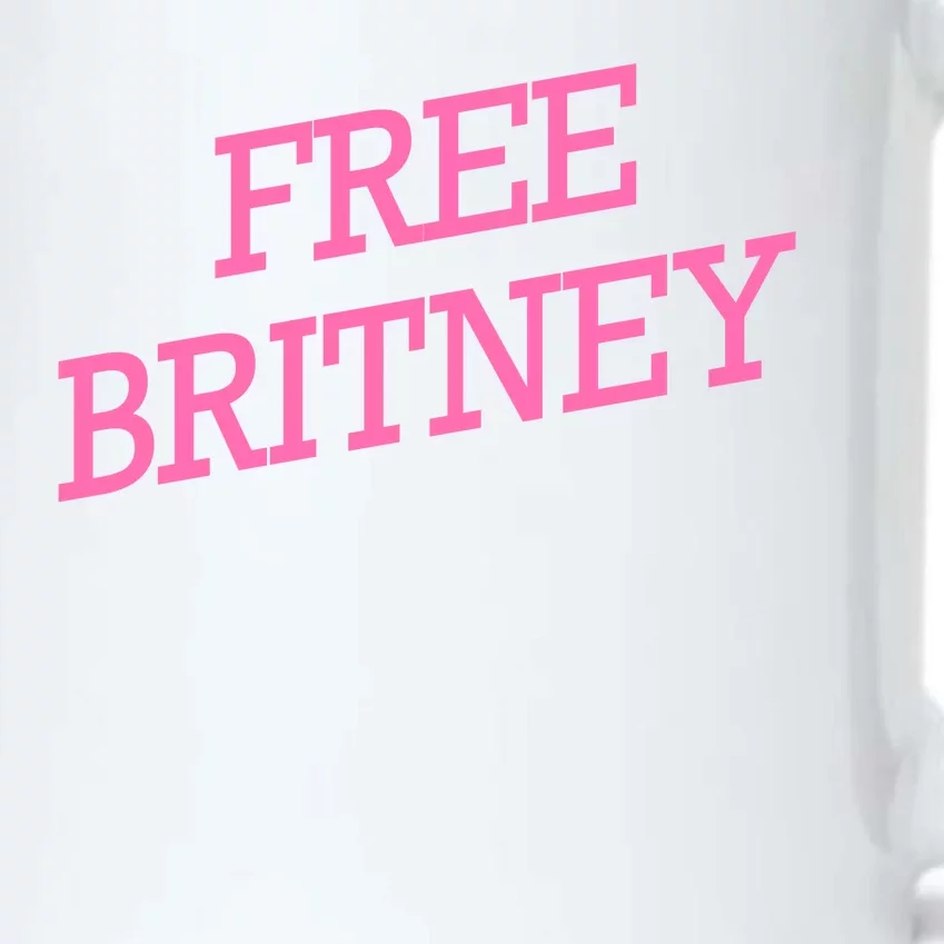 Free Britney pink Black Color Changing Mug