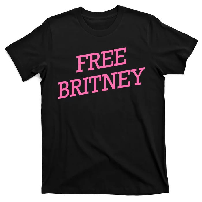 Free Britney pink T-Shirt