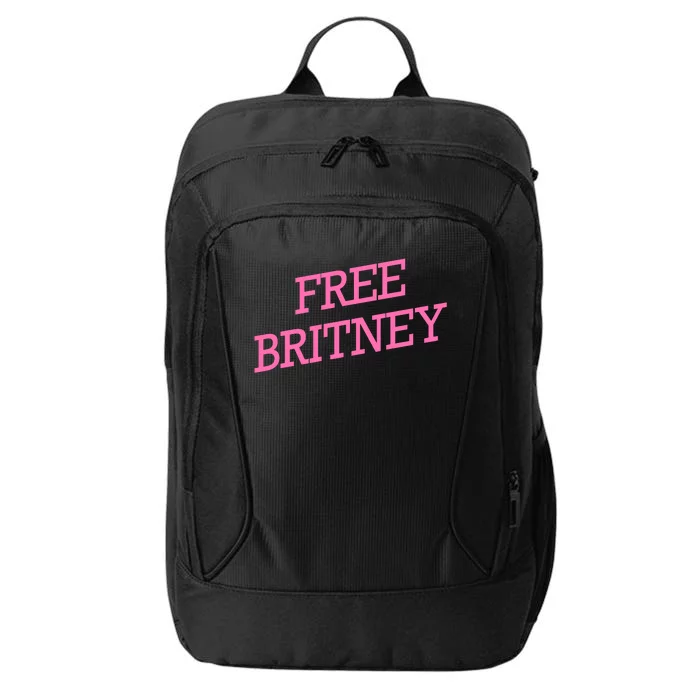 Free Britney pink City Backpack