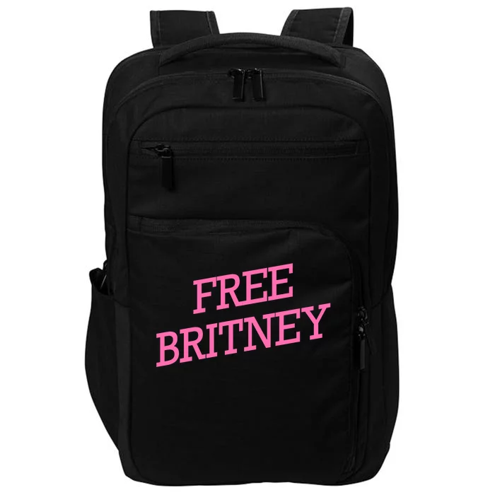 Free Britney pink Impact Tech Backpack