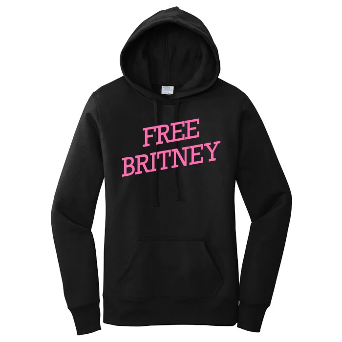 Free Britney pink Women's Pullover Hoodie