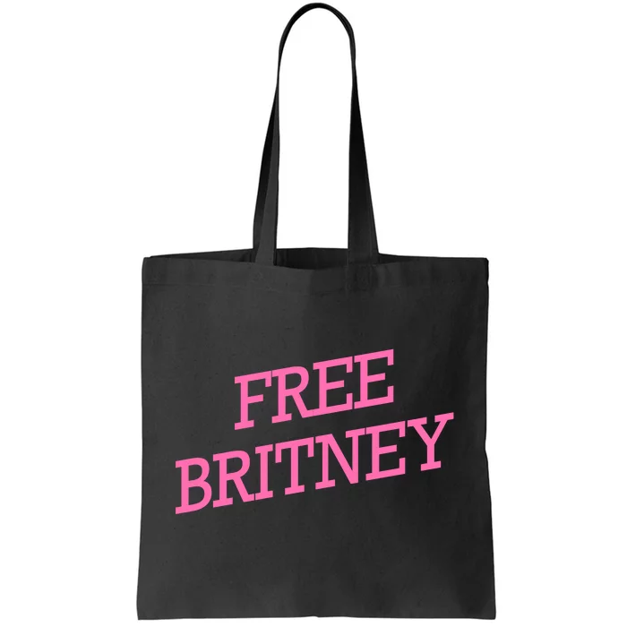 Free Britney pink Tote Bag