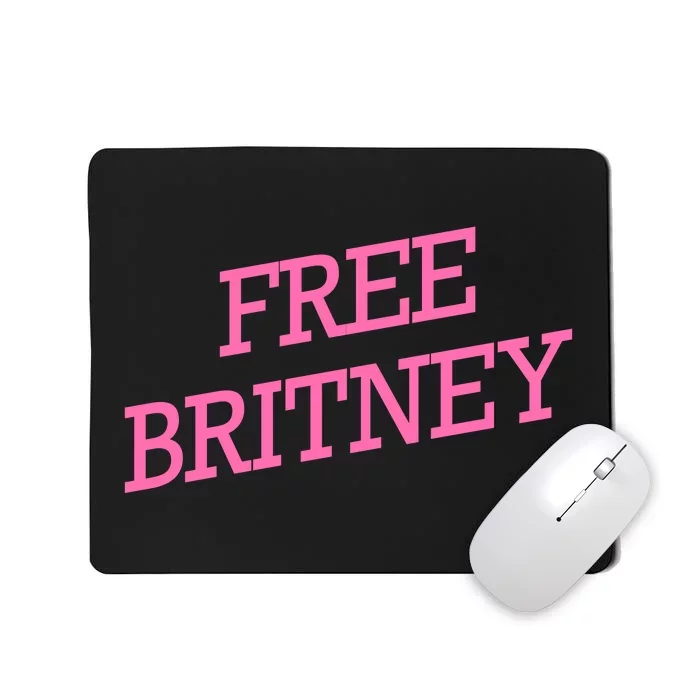 Free Britney pink Mousepad