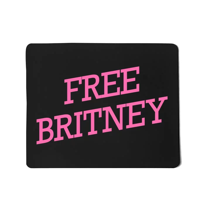 Free Britney pink Mousepad