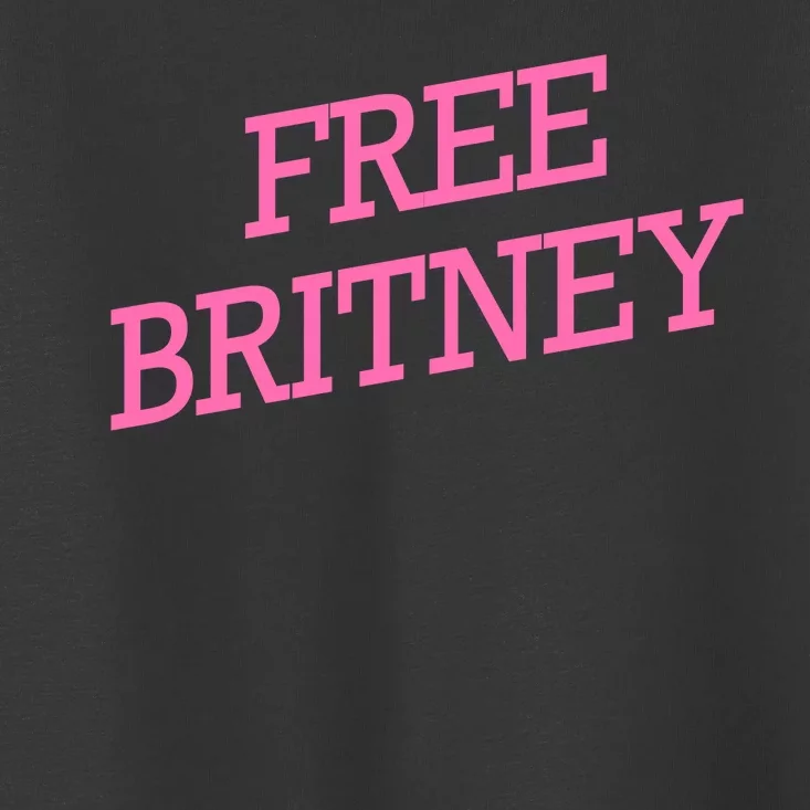 Free Britney pink Toddler T-Shirt