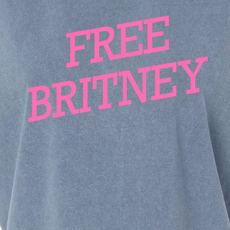 Free Britney pink Garment-Dyed Women's Muscle Tee