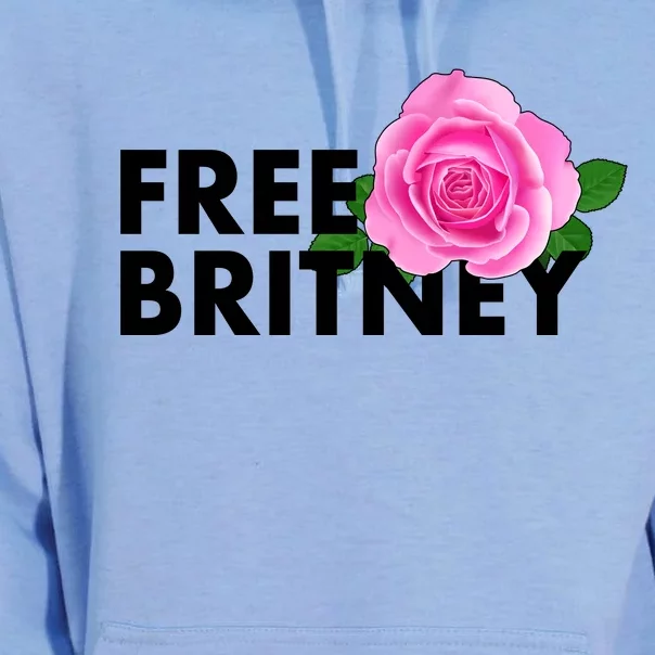 Free Britney Pink Rose Flower Unisex Surf Hoodie