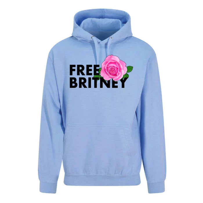 Free Britney Pink Rose Flower Unisex Surf Hoodie