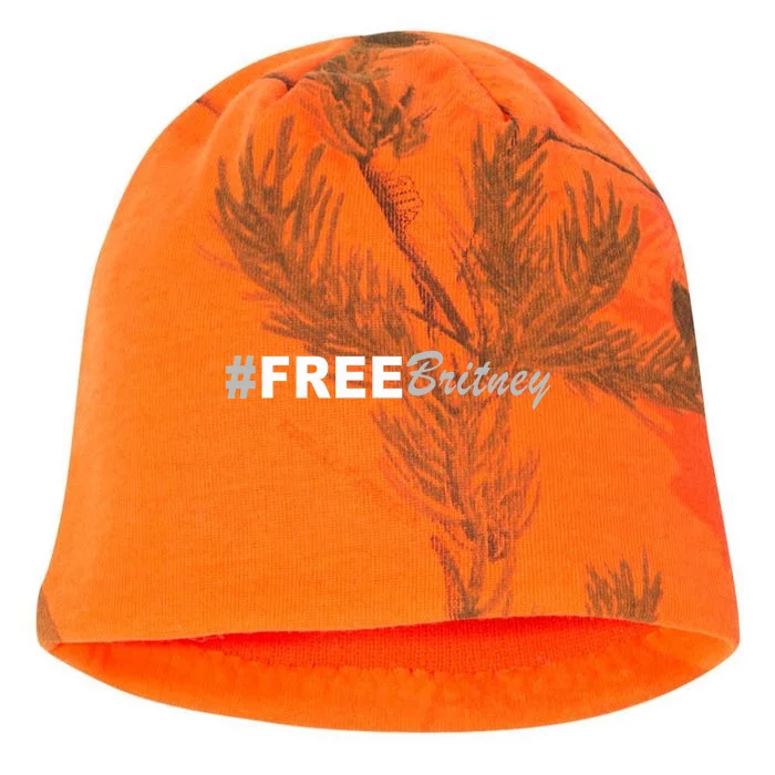 Free Britney Simple Hashtag Logo Kati - Camo Knit Beanie