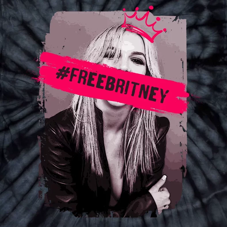 Free Britney Spears #FREEBRITNEY Tie-Dye T-Shirt