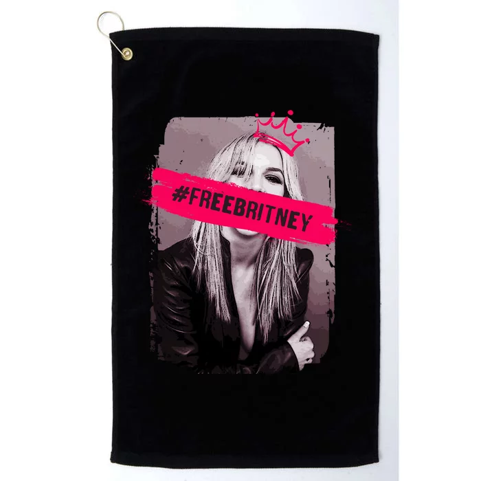 Free Britney Spears #FREEBRITNEY Platinum Collection Golf Towel