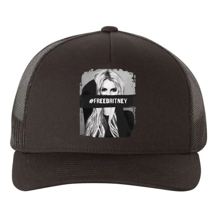 Free Britney Grey Style Yupoong Adult 5-Panel Trucker Hat