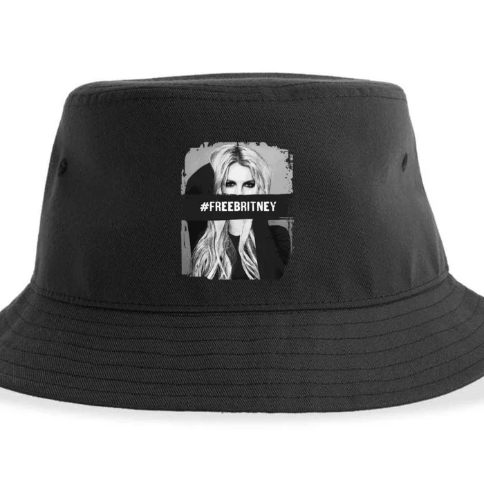 Free Britney Grey Style Sustainable Bucket Hat