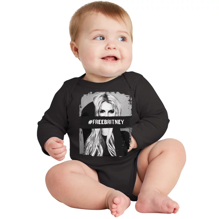 Free Britney Grey Style Baby Long Sleeve Bodysuit