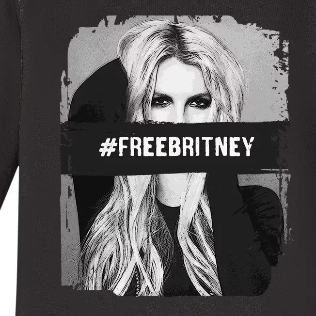 Free Britney Grey Style Baby Long Sleeve Bodysuit