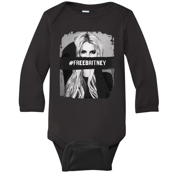 Free Britney Grey Style Baby Long Sleeve Bodysuit