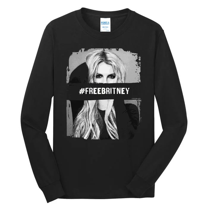 Free Britney Grey Style Tall Long Sleeve T-Shirt