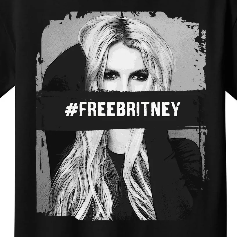 Free Britney Grey Style Kids T-Shirt