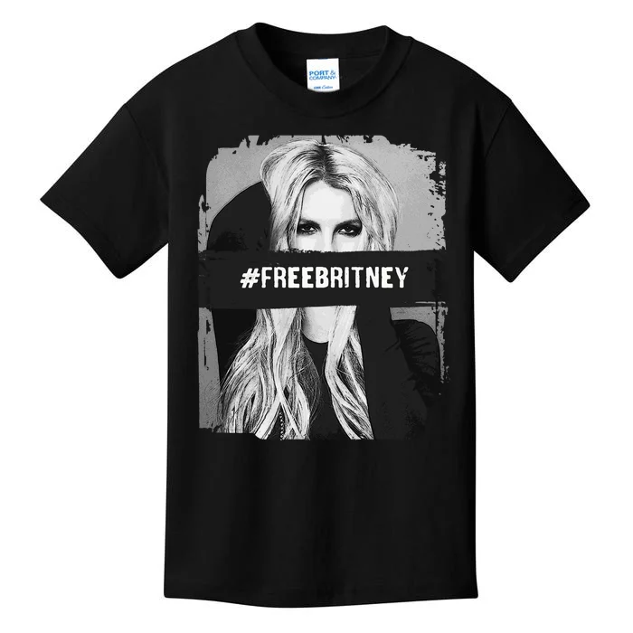 Free Britney Grey Style Kids T-Shirt