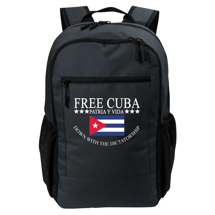 Free Cuba Down With The Dictatorship Daily Commute Backpack