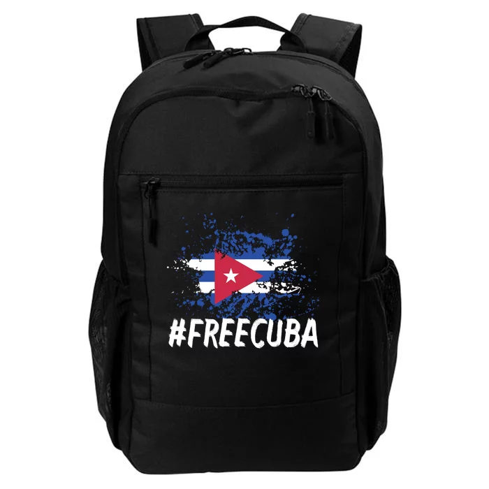 Free Cuba Flag Daily Commute Backpack