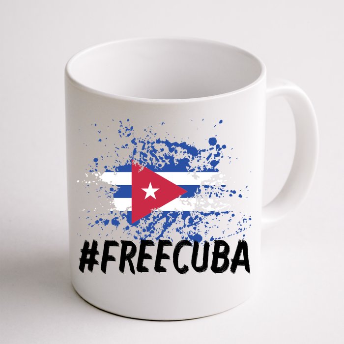 Free Cuba Flag Front & Back Coffee Mug