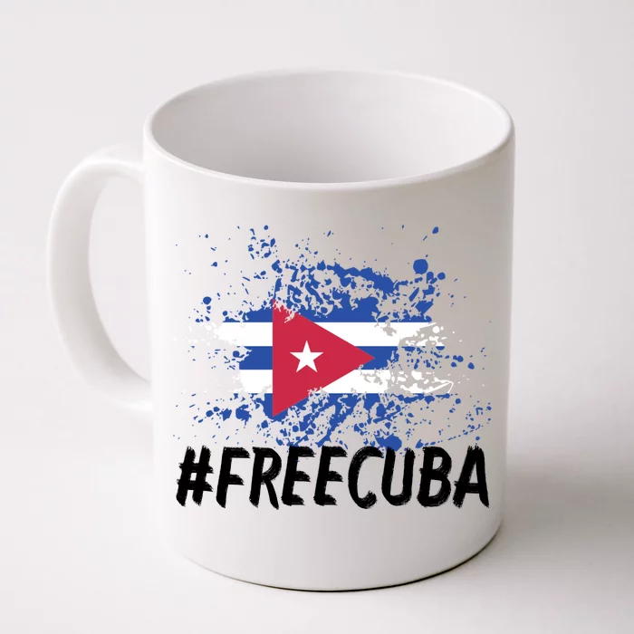 Free Cuba Flag Front & Back Coffee Mug