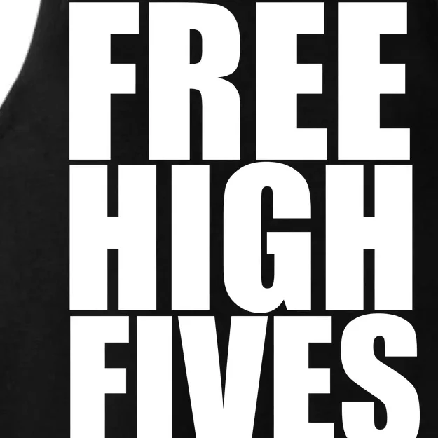 Free High Fives Ladies Tri-Blend Wicking Tank