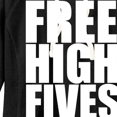 Free High Fives Women's Fleece Hoodie