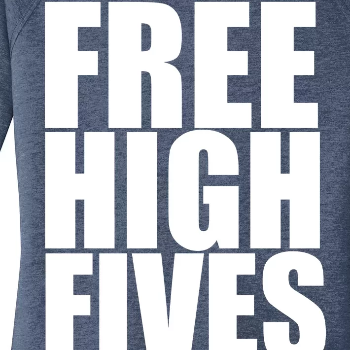 Free High Fives Women's Perfect Tri Tunic Long Sleeve Shirt