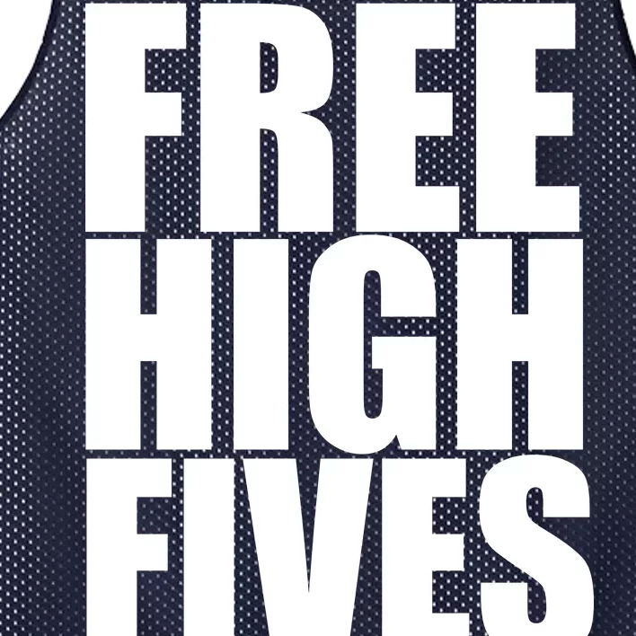 Free High Fives Mesh Reversible Basketball Jersey Tank