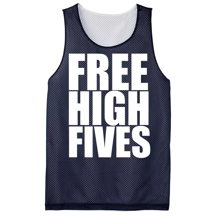 Free High Fives Mesh Reversible Basketball Jersey Tank