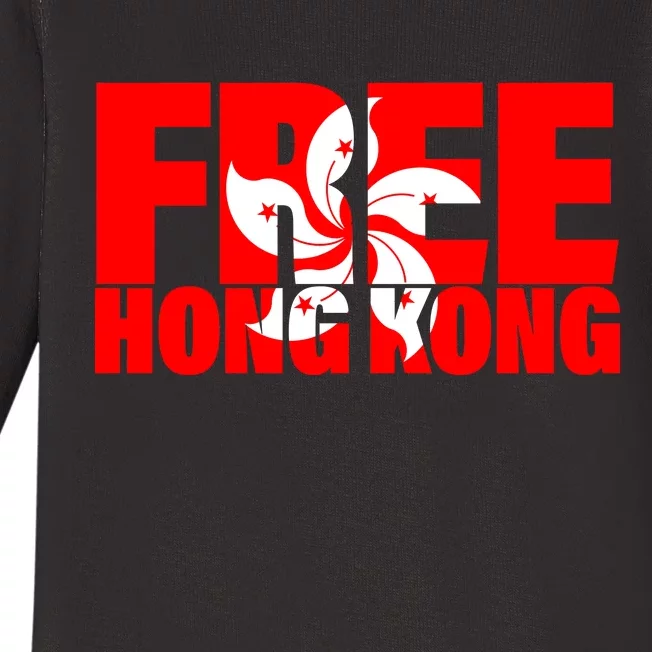 Free Hong Kong Baby Long Sleeve Bodysuit