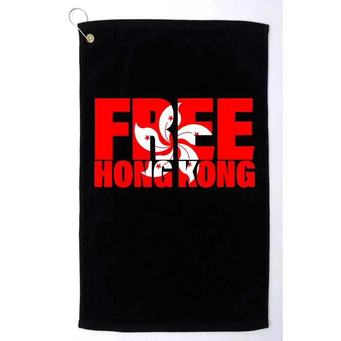 Free Hong Kong Platinum Collection Golf Towel