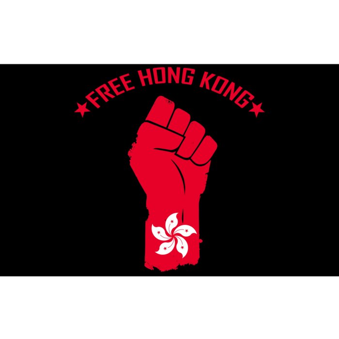 Free Hong Kong Fist Bumper Sticker