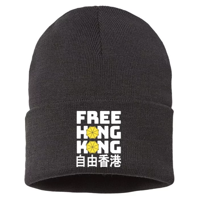 Free-Hong-Kong Support HK Sustainable Knit Beanie