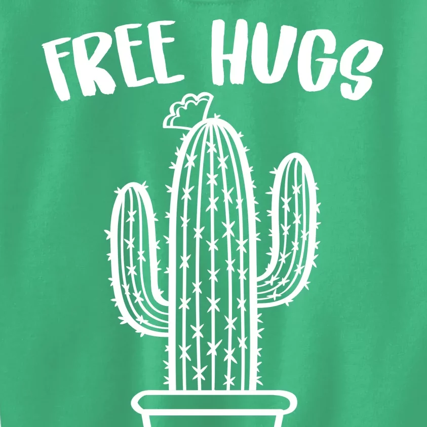 Free Hugs Cactus Kids Sweatshirt