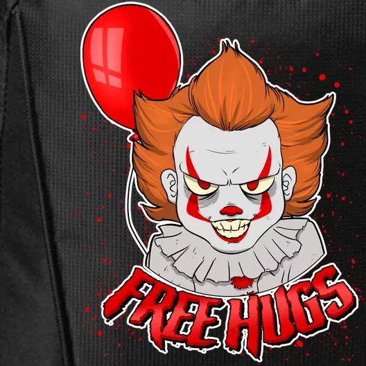 Free Hugs Scary Clown Funny City Backpack