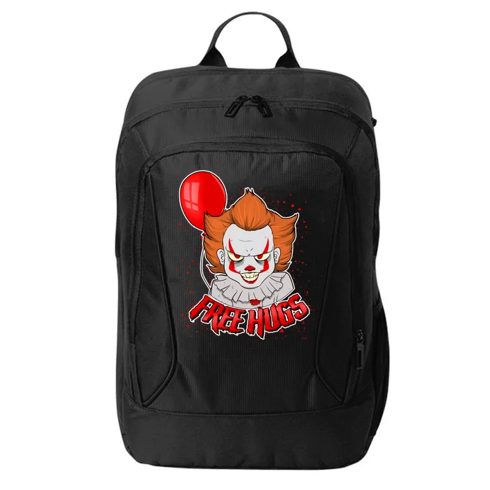 Free Hugs Scary Clown Funny City Backpack