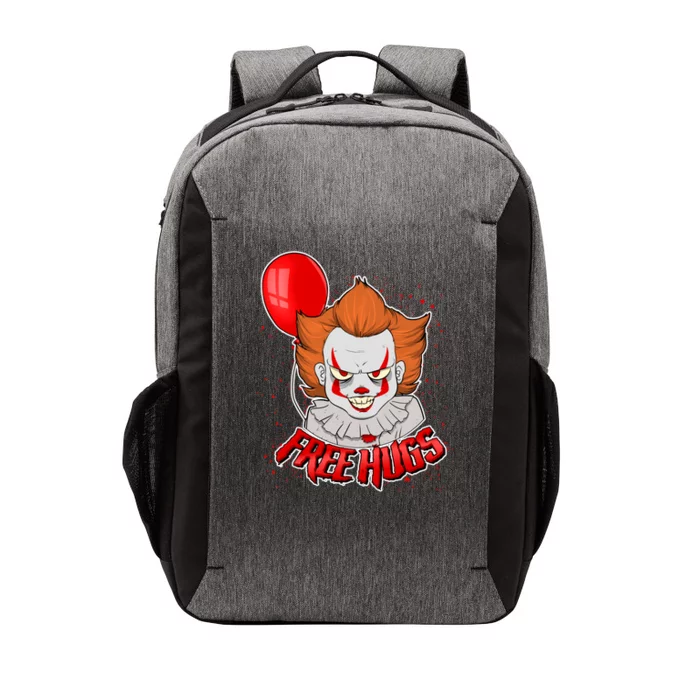 Free Hugs Scary Clown Funny Vector Backpack