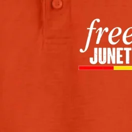 Free-ish Juneteenth Dry Zone Grid Performance Polo